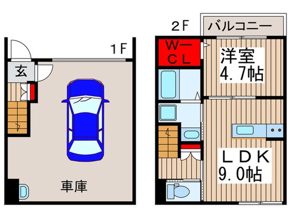 Lumirea　A棟の物件間取画像